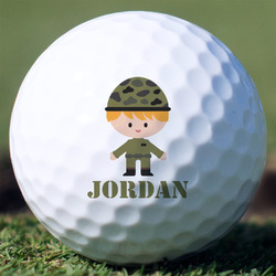 Green Camo Golf Balls (Personalized)