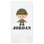Green Camo Guest Towels - Full Color (Personalized)