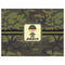 Green Camo Indoor / Outdoor Rug - 6'x8' - Front Flat