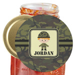 Green Camo Jar Opener (Personalized)