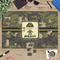 Green Camo Jigsaw Puzzle 1014 Piece - In Context