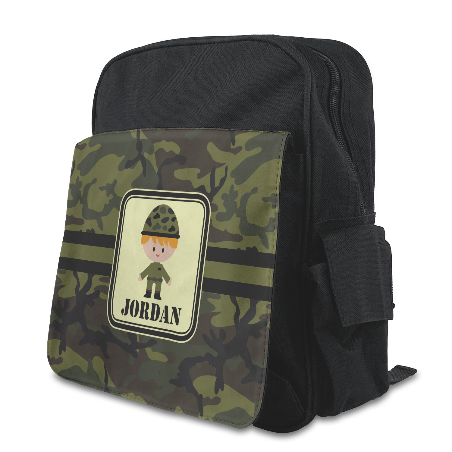 Personalized camo outlet backpack