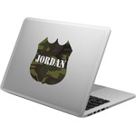 Green Camo Laptop Decal (Personalized)