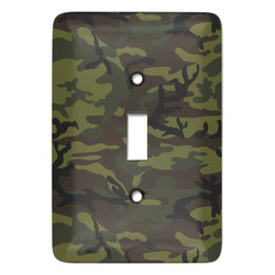 Green Camo Light Switch Cover
