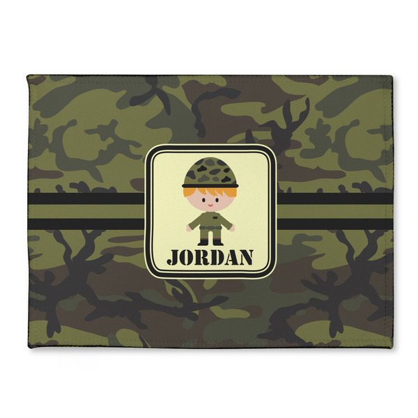 Custom Green Camo Microfiber Screen Cleaner (Personalized)