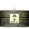 Green Camo Pendant Lamp Shade