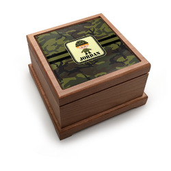 Green Camo Pet Urn w/ Name or Text