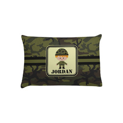 Green Camo Pillow Case - Toddler (Personalized)