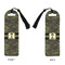 Green Camo Plastic Bookmarks - Approval