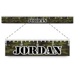 Green Camo Plastic Ruler - 12" (Personalized)