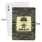 Green Camo Playing Cards - Approval