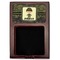 Green Camo Red Mahogany Sticky Note Holder - Flat