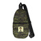 Green Camo Sling Bag - Front View