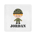 Green Camo Cocktail Napkins (Personalized)