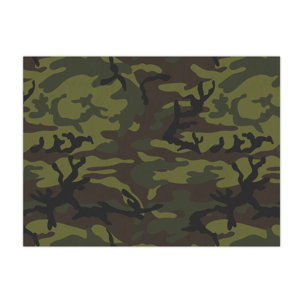 Custom Green Camo Large Tissue Papers Sheets - Heavyweight