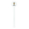 Green Camo White Plastic 5.5" Stir Stick - Round - Single Stick