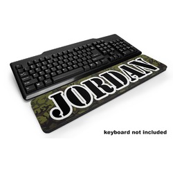 Green Camo Keyboard Wrist Rest (Personalized)
