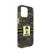 Green Camo iPhone 13 Mini Case - Angle