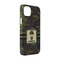 Green Camo iPhone 14 Pro Case - Angle