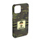 Green Camo iPhone 15 Case - Angle