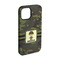 Green Camo iPhone 15 Pro Tough Case - Angle