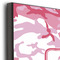 Pink Camo 11x14 Wood Print - Closeup