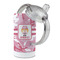 Pink Camo 12 oz Stainless Steel Sippy Cups - Top Off