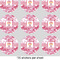 Pink Camo 2" Multipurpose Round Labels - Sheet