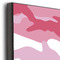 Pink Camo 20x30 Wood Print - Closeup