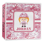 Pink Camo 3-Ring Binder - 2 inch (Personalized)