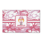 Pink Camo 3' x 5' Patio Rug (Personalized)