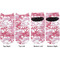 Pink Camo Adult Ankle Socks - Double Pair - Front and Back - Apvl