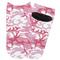 Pink Camo Adult Ankle Socks - Single Pair - Front and Back