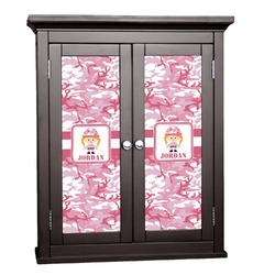 Pink Camo Cabinet Decal - Large (Personalized)