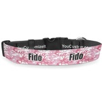 Pink Camo Deluxe Dog Collar - Toy (6" to 8.5") (Personalized)