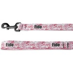 Pink Camo Deluxe Dog Leash (Personalized)
