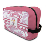 Pink Camo Toiletry Bag / Dopp Kit (Personalized)