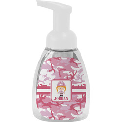 Pink Camo Foam Soap Bottle (Personalized)