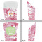 Pink Camo French Fry Favor Box - Front & Back View