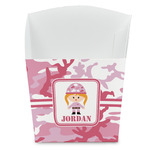 Pink Camo French Fry Favor Boxes (Personalized)