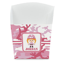 Pink Camo French Fry Favor Boxes (Personalized)