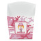 Pink Camo French Fry Favor Box - Front View