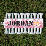 Pink Camo Golf Tees & Ball Markers Set (Personalized)