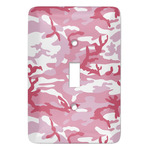 Pink Camo Light Switch Cover