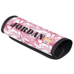 Pink Camo Luggage Handle Cover (Personalized)