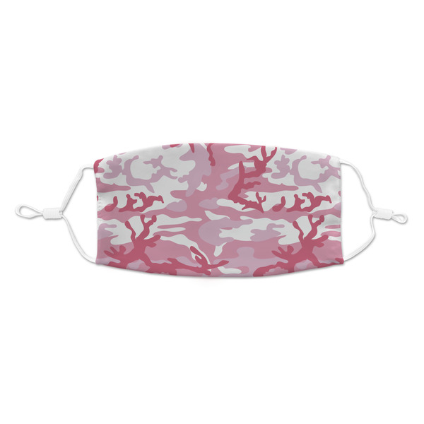 Custom Pink Camo Kid's Cloth Face Mask - Standard