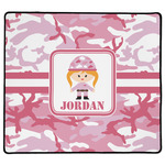 Pink Camo XL Gaming Mouse Pad - 18" x 16" (Personalized)