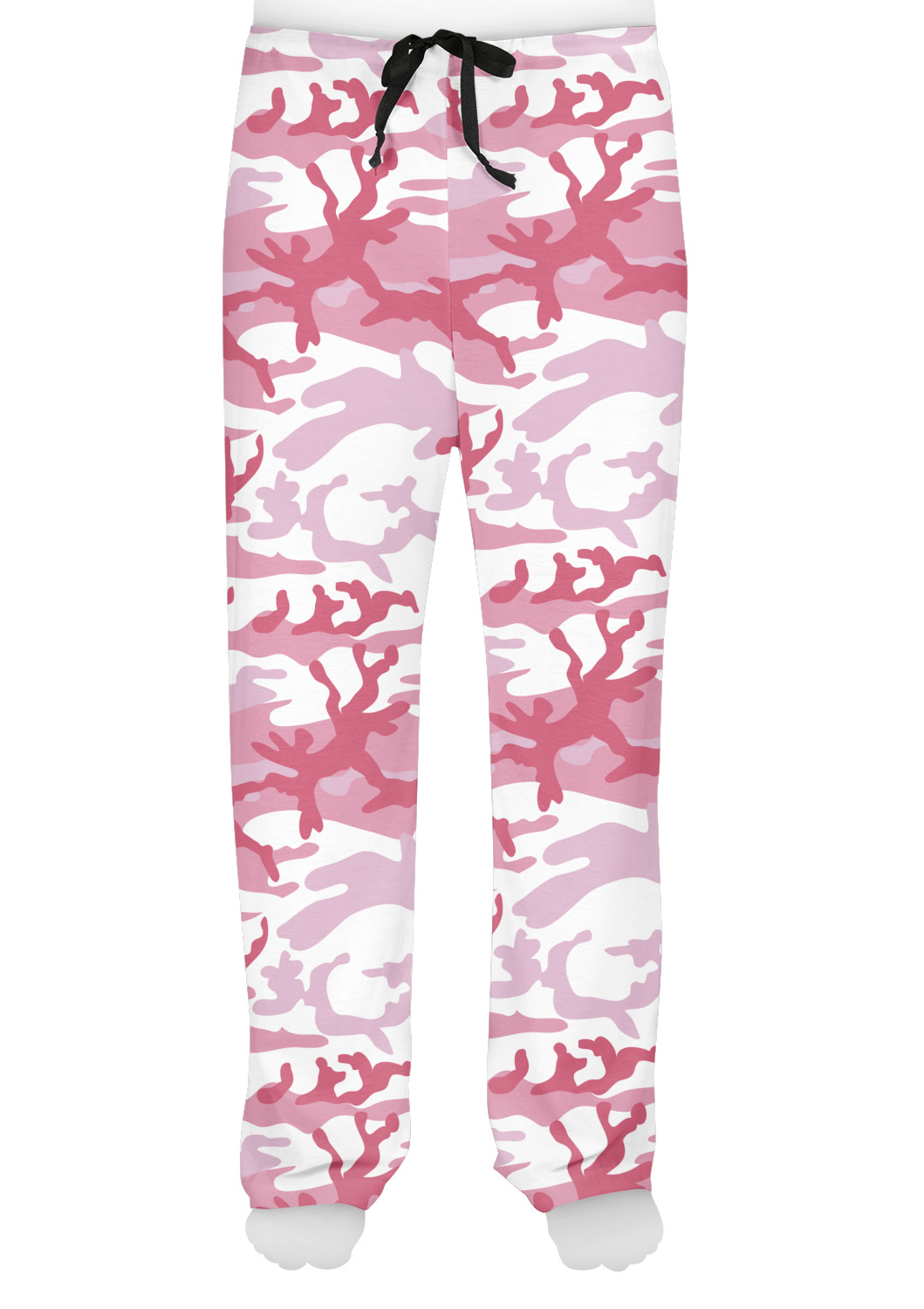 Custom Pink Camo Mens Pajama Pants | YouCustomizeIt