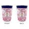 Pink Camo Party Cup Sleeves - without bottom - Approval