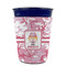 Pink Camo Party Cup Sleeves - without bottom - FRONT (on cup)